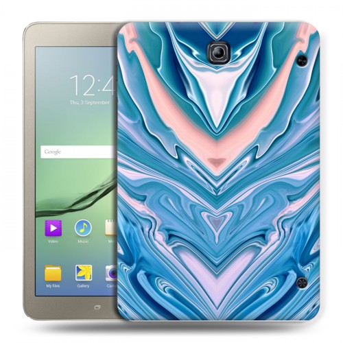 Дизайнерский силиконовый чехол для Samsung Galaxy Tab S2 8.0 Цветные агаты