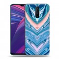 Дизайнерский пластиковый чехол для OPPO RX17 Pro Цветные агаты