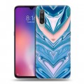 Дизайнерский силиконовый с усиленными углами чехол для Xiaomi Mi9 Цветные агаты