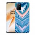 Дизайнерский пластиковый чехол для OnePlus 8T Цветные агаты