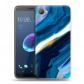 Дизайнерский пластиковый чехол для HTC Desire 12 Цветные агаты