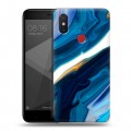 Дизайнерский силиконовый чехол для Xiaomi Mi8 SE Цветные агаты