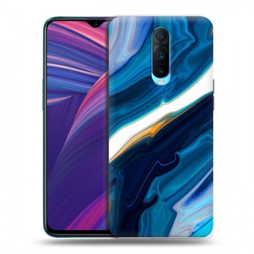 Дизайнерский пластиковый чехол для OPPO RX17 Pro Цветные агаты