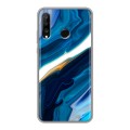 Дизайнерский силиконовый чехол для Huawei P30 Lite Цветные агаты