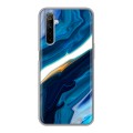 Дизайнерский силиконовый чехол для Realme 6 Цветные агаты