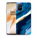 Дизайнерский пластиковый чехол для OnePlus 8T Цветные агаты