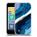 Дизайнерский пластиковый чехол для Nokia Lumia 530 Цветные агаты