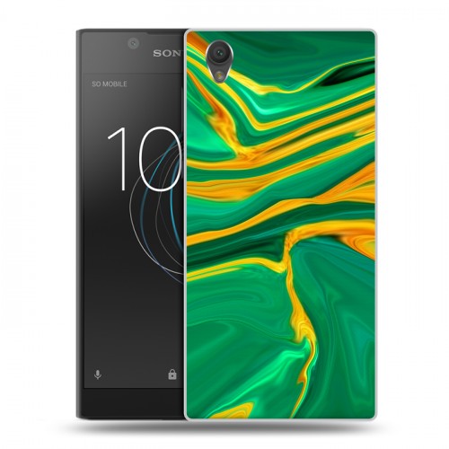 Дизайнерский пластиковый чехол для Sony Xperia L1 Цветные агаты