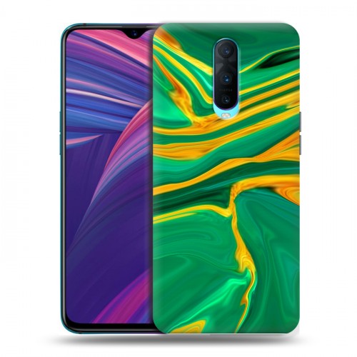 Дизайнерский пластиковый чехол для OPPO RX17 Pro Цветные агаты