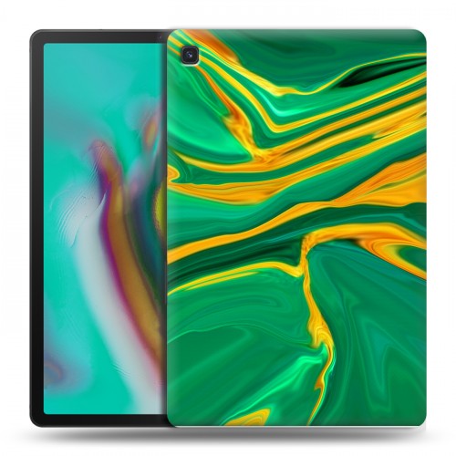 Дизайнерский силиконовый чехол для Samsung Galaxy Tab S5e Цветные агаты