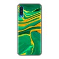 Дизайнерский силиконовый чехол для Samsung Galaxy A50 Цветные агаты