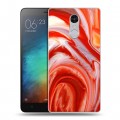 Дизайнерский силиконовый чехол для Xiaomi RedMi Pro Цветные агаты