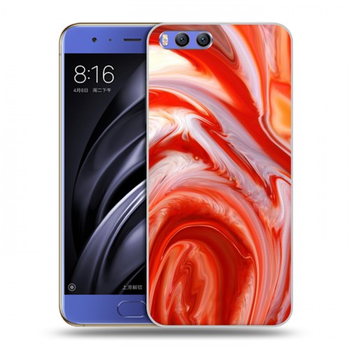 Дизайнерский пластиковый чехол для Xiaomi Mi6 Цветные агаты