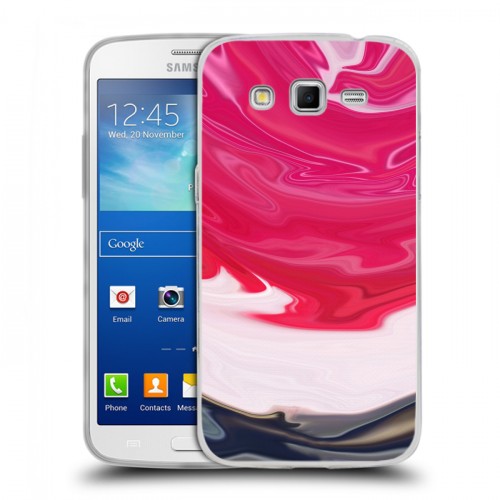 Дизайнерский пластиковый чехол для Samsung Galaxy Grand 2 Цветные агаты
