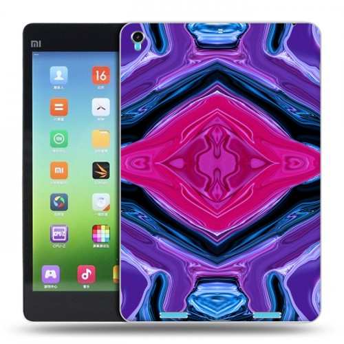 Дизайнерский силиконовый чехол для Xiaomi MiPad Цветные агаты