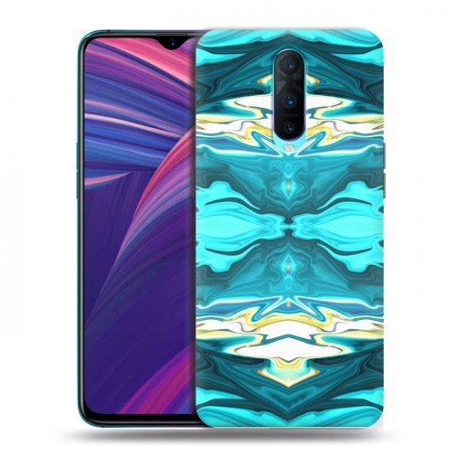 Дизайнерский пластиковый чехол для OPPO RX17 Pro Цветные агаты