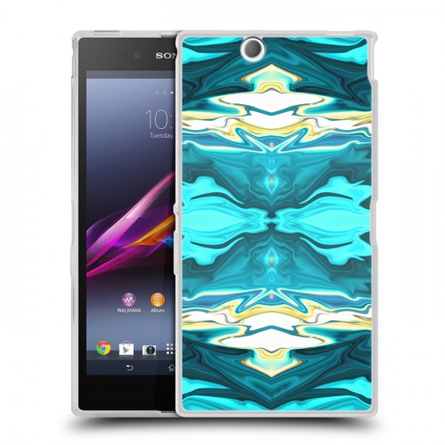 Дизайнерский пластиковый чехол для Sony Xperia Z Ultra  Цветные агаты