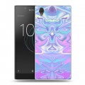 Дизайнерский пластиковый чехол для Sony Xperia L1 Цветные агаты