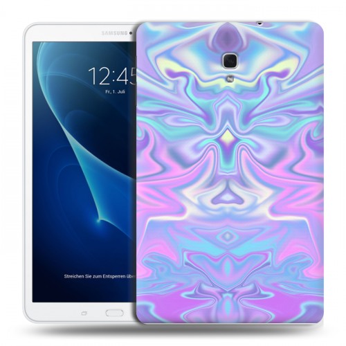 Дизайнерский силиконовый чехол для Samsung Galaxy Tab A 10.5 Цветные агаты