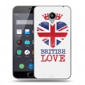 Дизайнерский пластиковый чехол для Meizu M2 Note British love