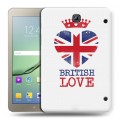 Дизайнерский силиконовый чехол для Samsung Galaxy Tab S2 8.0 British love