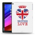 Дизайнерский силиконовый чехол для ASUS ZenPad 10 British love