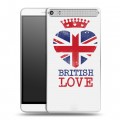 Дизайнерский пластиковый чехол для Lenovo Phab Plus British love