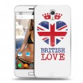 Дизайнерский силиконовый чехол для ZUK Z1 British love