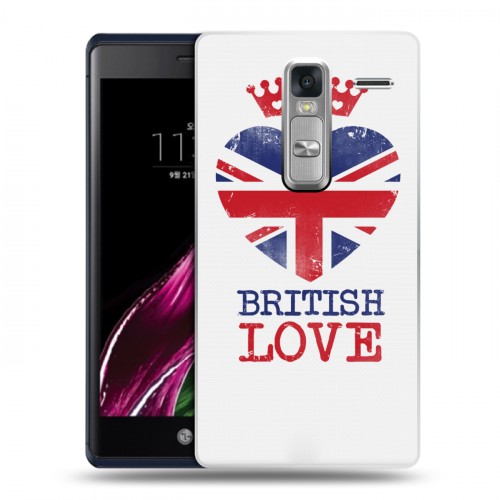 Дизайнерский пластиковый чехол для LG Class British love