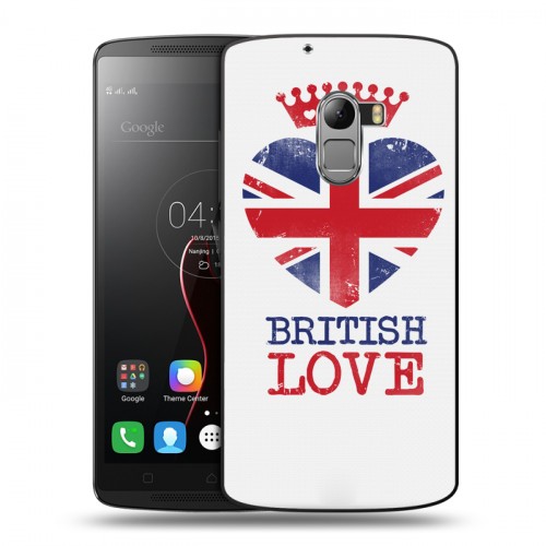 Дизайнерский пластиковый чехол для Lenovo A7010 British love