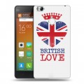 Дизайнерский силиконовый чехол для Xiaomi Mi4S British love