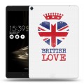 Дизайнерский силиконовый чехол для ASUS ZenPad 3S 10 British love