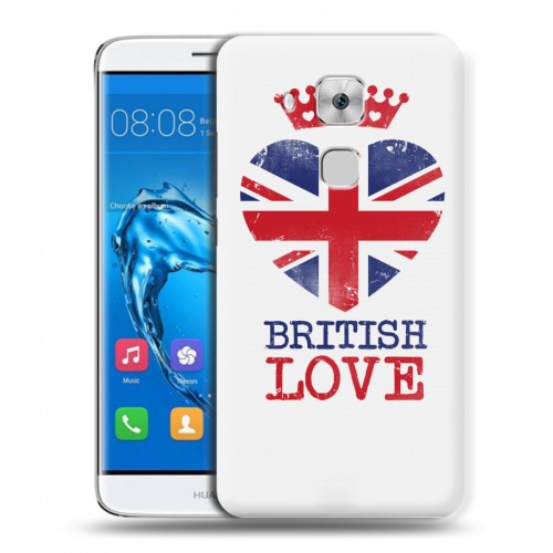 Дизайнерский пластиковый чехол для Huawei Nova Plus British love