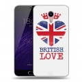 Дизайнерский пластиковый чехол для Meizu M3 Max British love