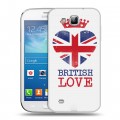 Дизайнерский пластиковый чехол для Samsung Galaxy Premier British love