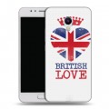 Дизайнерский силиконовый чехол для Meizu M5s British love