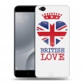 Дизайнерский пластиковый чехол для Xiaomi Mi5C British love