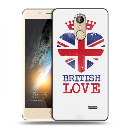Дизайнерский силиконовый чехол для BQ Bond British love