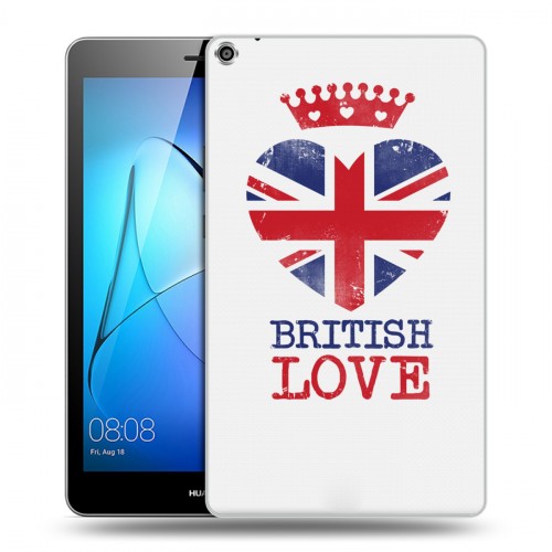 Дизайнерский силиконовый чехол для Huawei MediaPad T3 8 British love