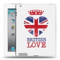 Дизайнерский пластиковый чехол для Ipad 2/3/4 British love