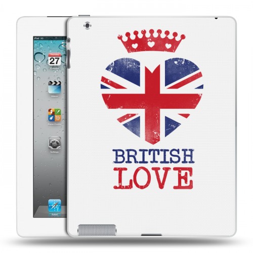Дизайнерский пластиковый чехол для Ipad 2/3/4 British love