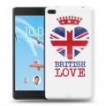 Дизайнерский силиконовый чехол для Lenovo Tab 4 7 Essential British love