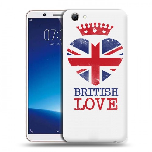 Дизайнерский силиконовый чехол для Vivo Y71 British love