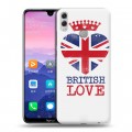 Дизайнерский пластиковый чехол для Huawei Honor 8X Max British love