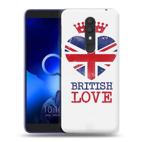 Дизайнерский пластиковый чехол для Alcatel 1X (2019) British love
