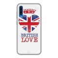 Дизайнерский силиконовый чехол для Samsung Galaxy A50 British love