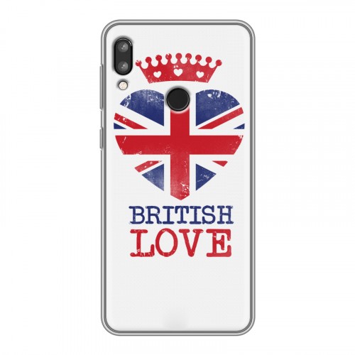 Дизайнерский силиконовый чехол для Lenovo K5 Pro British love