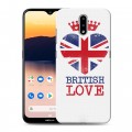 Дизайнерский пластиковый чехол для Nokia 2.3 British love