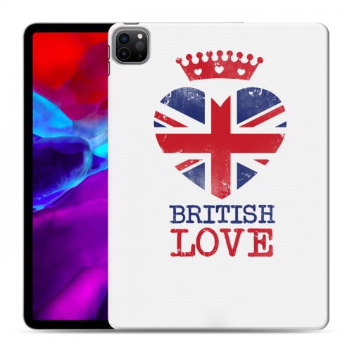 Дизайнерский силиконовый с усиленными углами чехол для Ipad Pro 11 (2020) British love