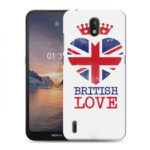 Дизайнерский силиконовый чехол для Nokia 1.3 British love